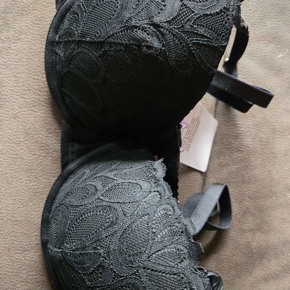 Savage X Fenty Black Lace Bra